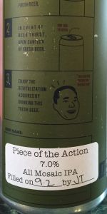 Piece Of The Action