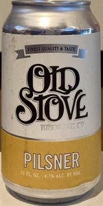 Old Stove Pilsner