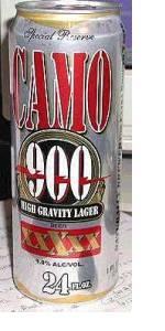 Camo 900 High Gravity Lager