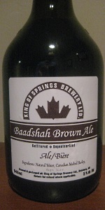 Baadshah Brown Ale
