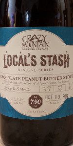 Local's Stash Reserve Series Chocolate Peanut Butter Stout
