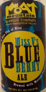 Miss V's Blueberry Ale