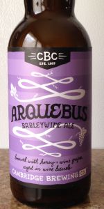 Arquebus 2016, French Oak White Wine Barrel Aged