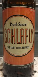 Peach Saison Ale