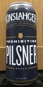 Prohibition Pilsner
