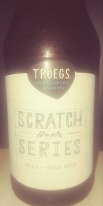 Scratch Beer 253 - 2016 (Bock Beer)