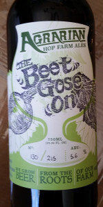 The Beet Gose On