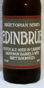EdinbrÃ¼e Scotch Ale Aged In Cabernet Sauvignon Barrels With Brettanomyces