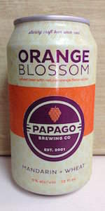 Orange Blossom Wheat Beer