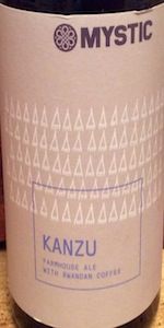 Kanzu Farmhouse Ale With Rwandan Coffee