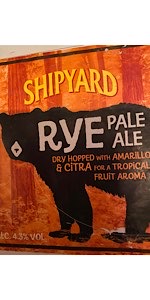 Shipyard Rye Pale Ale