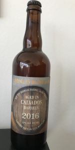 Barrel-Aged Project 2016 (Blond Ale) - Calvados