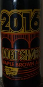 2016 Wort Share Maple Brown Ale