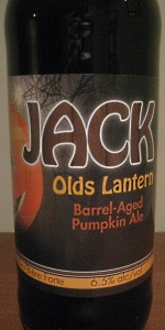 Barrel-Aged Jack Olds Lantern