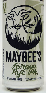Forage Rye IPA