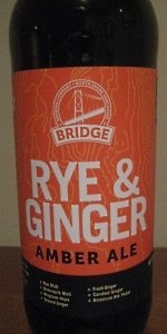 Rye & Ginger Amber Ale