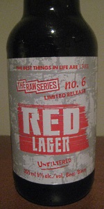 Raw Series Red Lager
