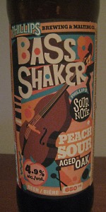 Bass Shaker Oak Aged Peach Sour