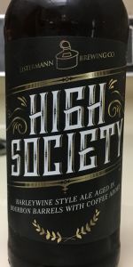 High Society: BBA Barleywine