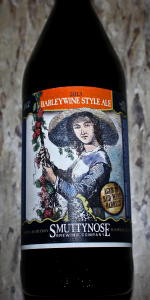 Barleywine Style Ale 2013 Vintage Red Wine Barrel Aged