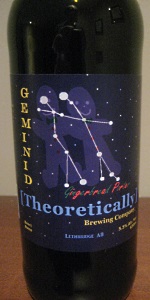 Geminid Gingerbread Porter