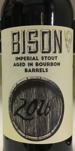Bourbon Barrel Aged Bison Imperial Stout