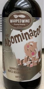 The Abominator - Maple Bourbon Barrel-Aged