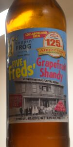 Five Freds' Grapefruit Shandy