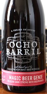 Magic Beer Genie W/ Raspberries (Ocho Barril Series)