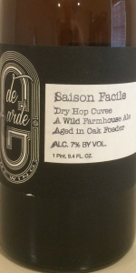 Saison Facile (Dry Hop Cuvee)