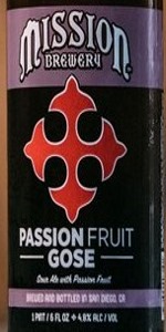 Passionfruit Gose