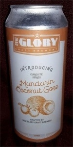 Mandarin Coconut Gose