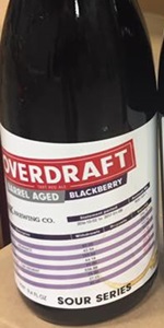 Overdraft Barrel Aged Blackberry