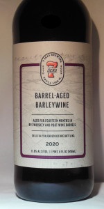 Barrel Aged Barley Wine