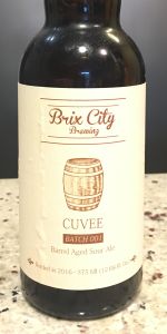 CuveÃ¨ Batch 001
