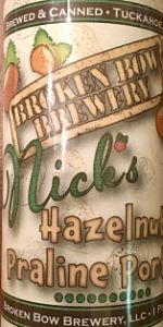 Nick's Hazelnut Praline Porter