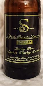 Speck Private Reserve No. 1612