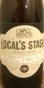 Local's Stash Reserve Series: Tequila Barrel-Aged Double Wit