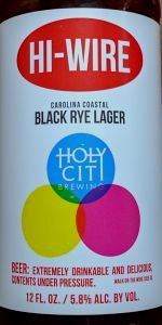Black Rye Lager
