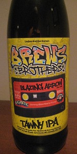 Brews Brothers Blazing Arrow Tawny IPA