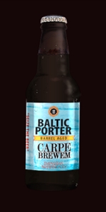 Carpe Brewem Barrel Aged Baltic Porter