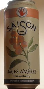 Les Quatre Saisons: Saison aux Baies AmÃ¨res (Chokecherry)