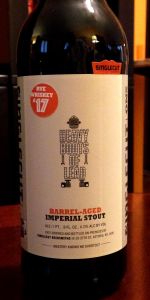 Rye Whiskey Barrel Aged Heavy Boots Of Lead