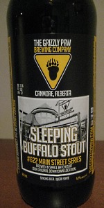 Sleeping Buffalo Stout