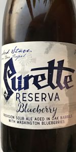 Surette Reserva Blueberry