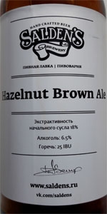 Hazelnut Brown Ale