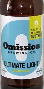 Omission Ultimate Light Golden Ale (Gluten-Free)