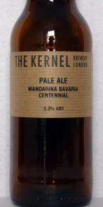 Pale Ale (Mandarina Bavaria, Centennial)