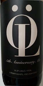Ãl 5th Anniversary Ale