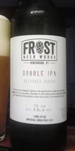 Double IPA Research Series Batch #207